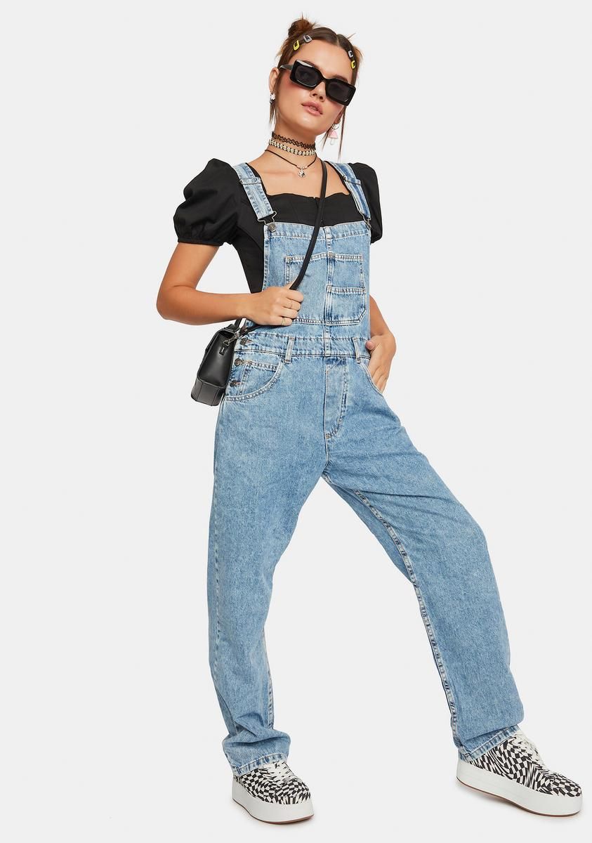 Ziggy Railroad Overalls sold by Dolls Kill product image thumbnail 3