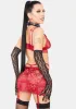 Garnet Romance Lingerie Set sold by Dolls Kill