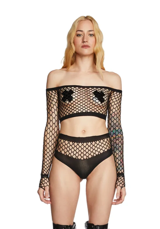 DJ Dancer Lingerie Set sold by Dolls Kill