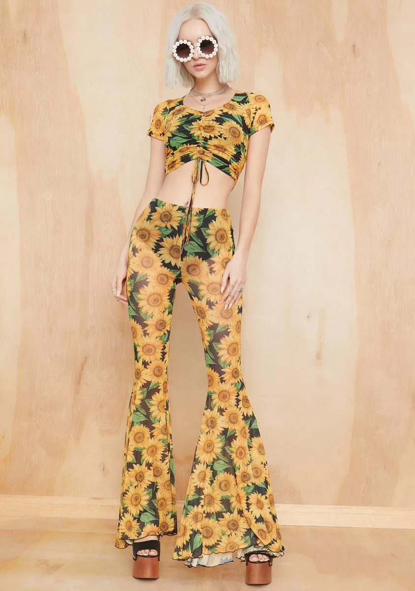 Eternal Sunshine Mesh Flares sold by Dolls Kill product image thumbnail 2