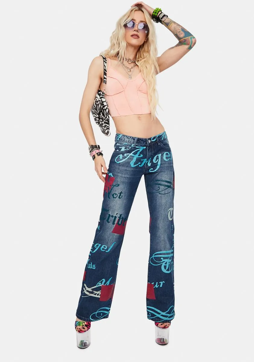 Why Bother Bustier Crop Top sold by Dolls Kill product image thumbnail 3