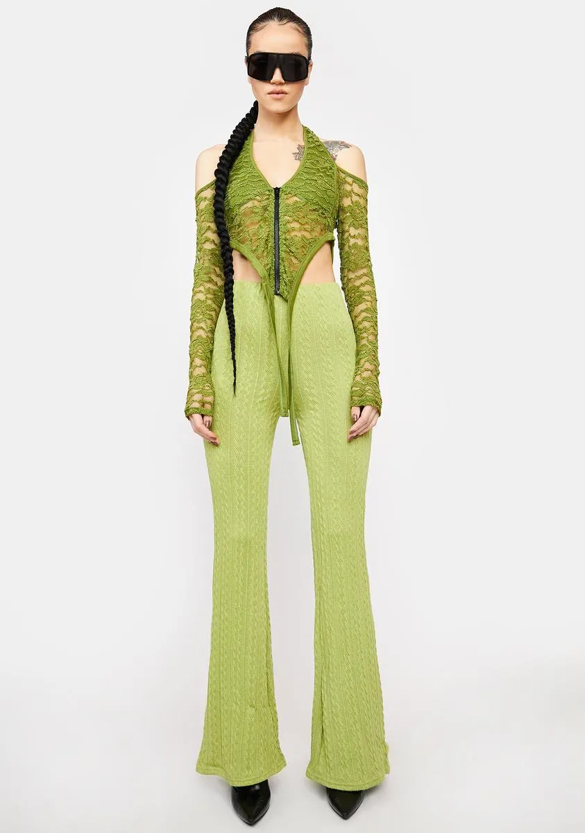 Jealous Desire Zip Up Lace Top sold by Dolls Kill product image thumbnail 3