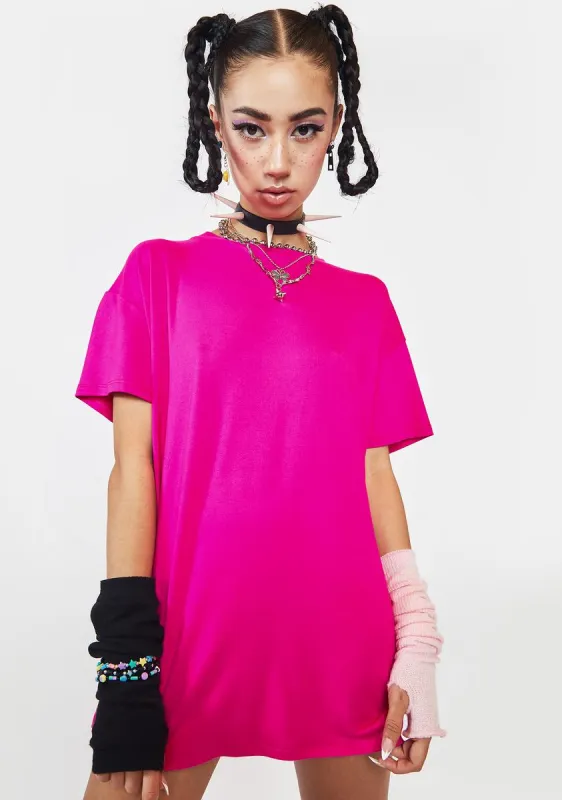 Weekend Staycation Oversized Tee sold by Dolls Kill