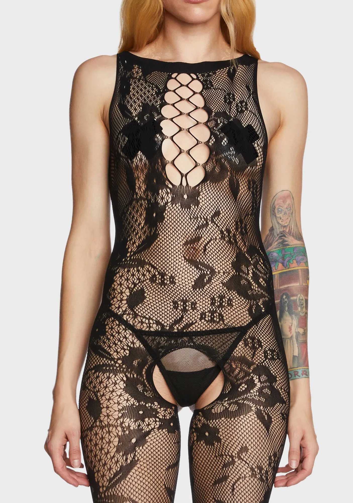 Ready For More Bodystocking sold by Dolls Kill product image thumbnail 2