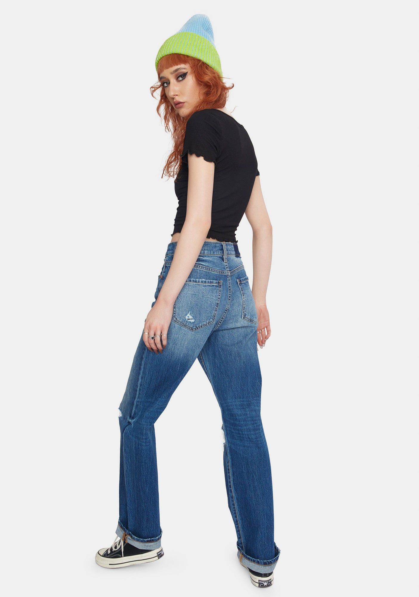 High Times Denim Dad Jeans sold by Dolls Kill product image thumbnail 4