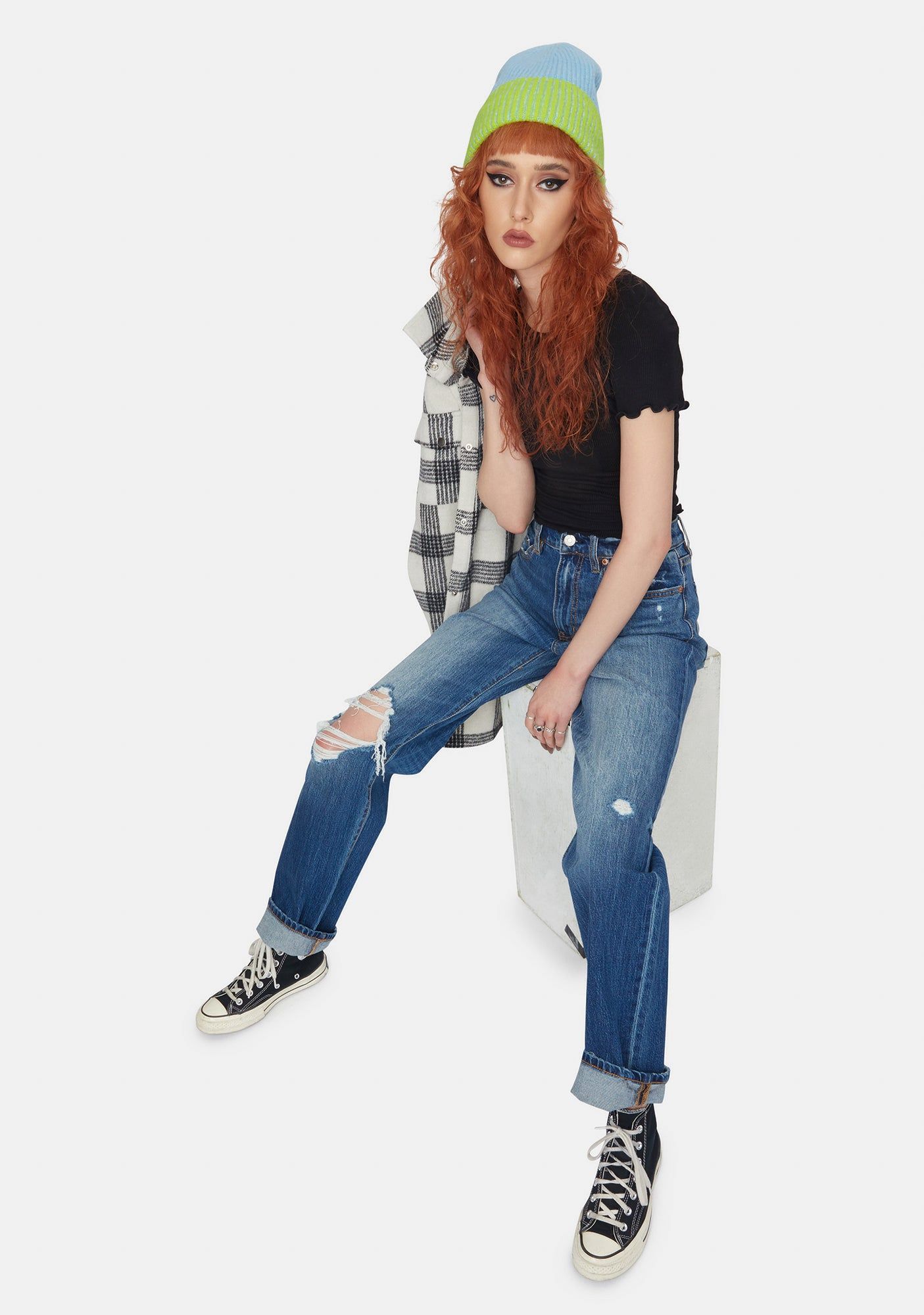 High Times Denim Dad Jeans sold by Dolls Kill product image thumbnail 3