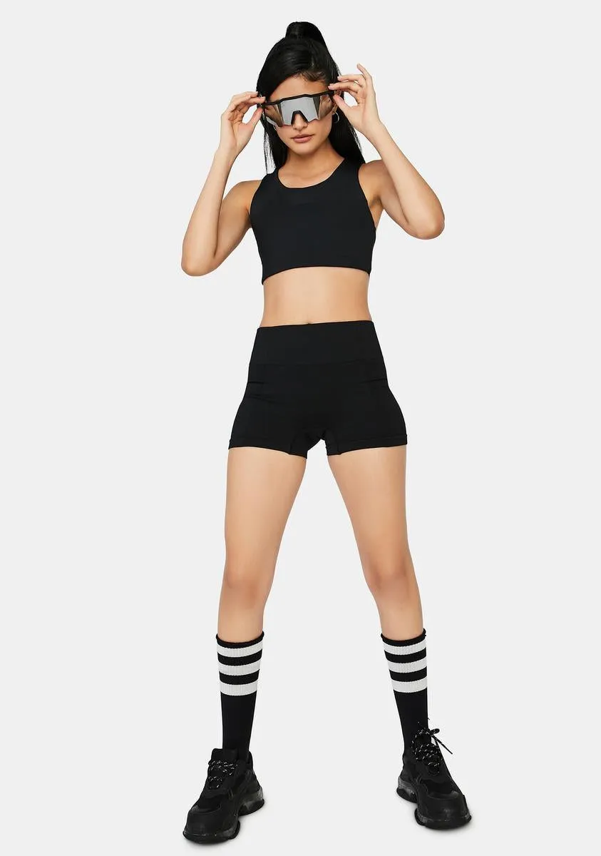 Slick Complex Flex Sports Bra sold by Dolls Kill product image thumbnail 3