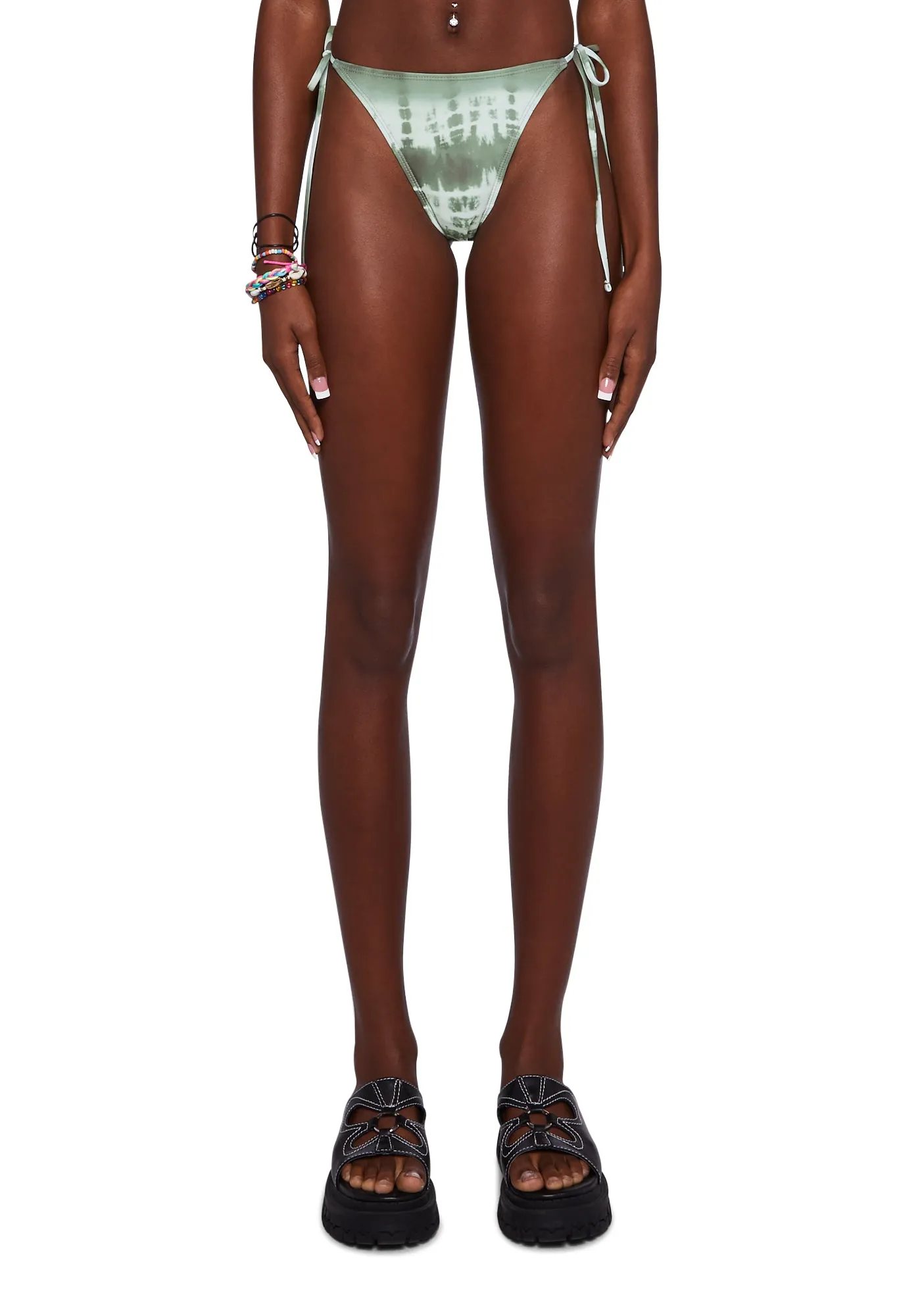 Tie-Dye Bikini Bottom sold by Dolls Kill