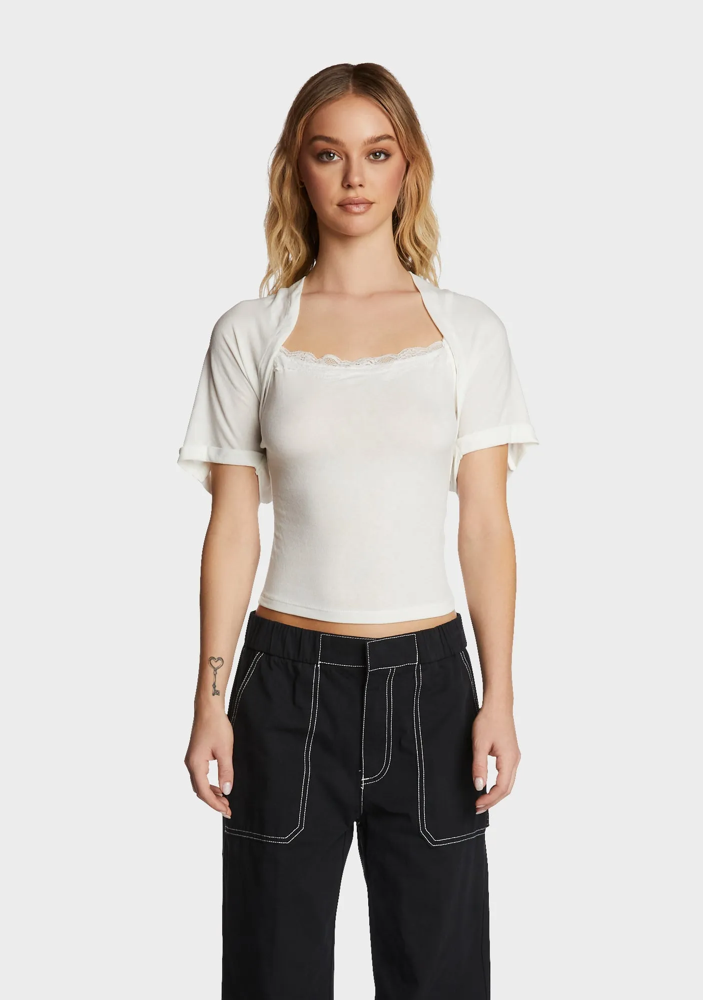 The Craft Knit Top sold by Dolls Kill