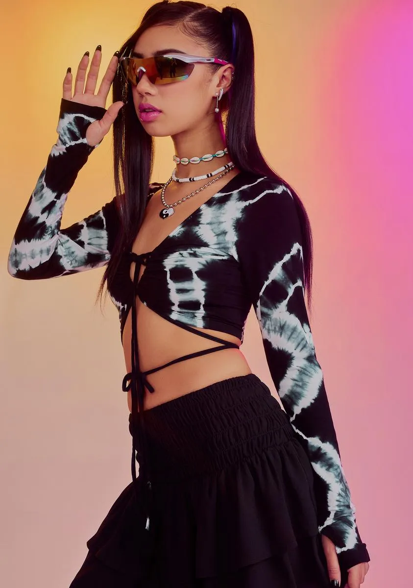 Superficial Thrills Tie Dye Top sold by Dolls Kill product image thumbnail 2