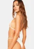 Purely Splash Away Cut Out Bikini Set sold by Dolls Kill