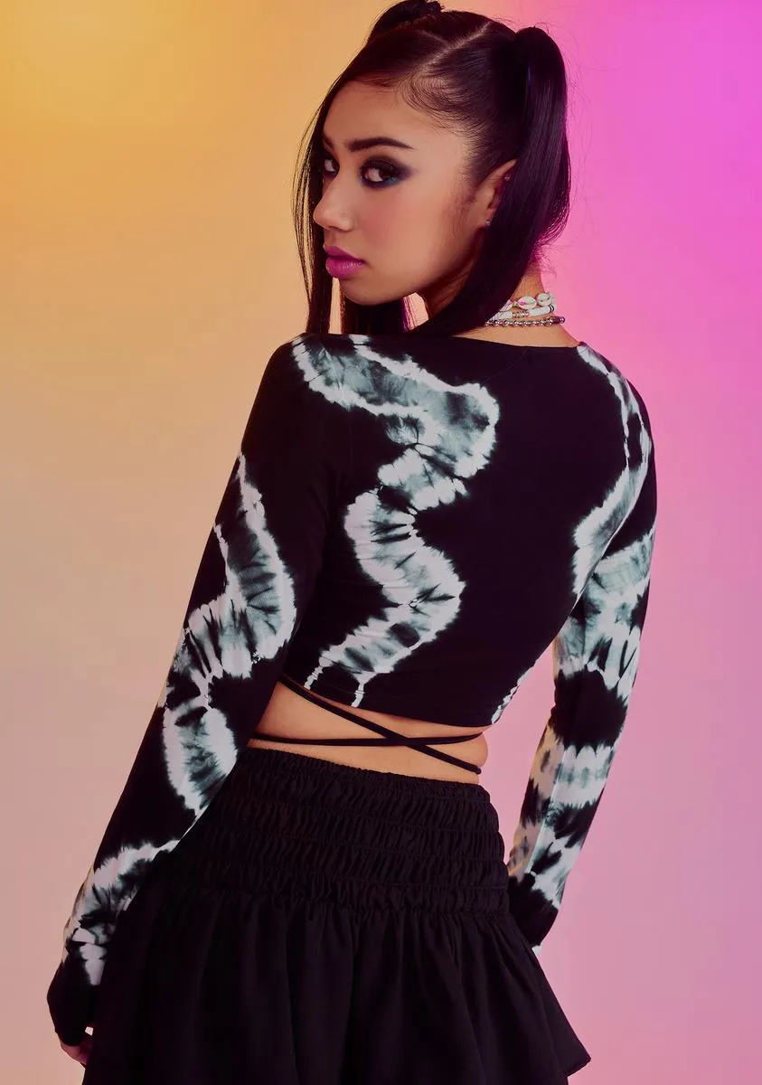 Superficial Thrills Tie Dye Top sold by Dolls Kill product image thumbnail 4