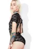 Night On The Sun Sheer Lace Bodysuit sold by Dolls Kill