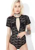 Night On The Sun Sheer Lace Bodysuit sold by Dolls Kill