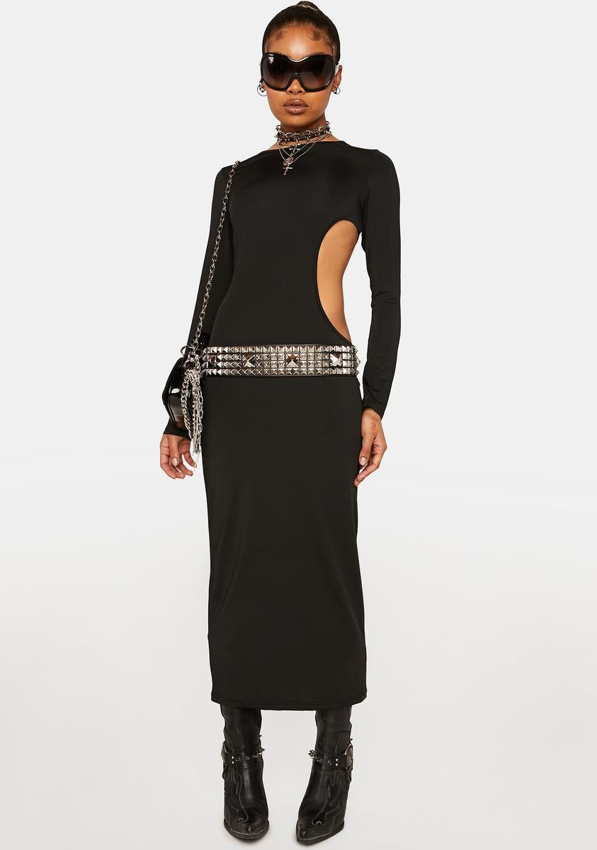 Breathless Cut Out Maxi Dress sold by Dolls Kill product image thumbnail 2