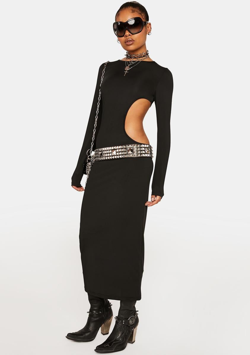 Breathless Cut Out Maxi Dress sold by Dolls Kill product image thumbnail 3