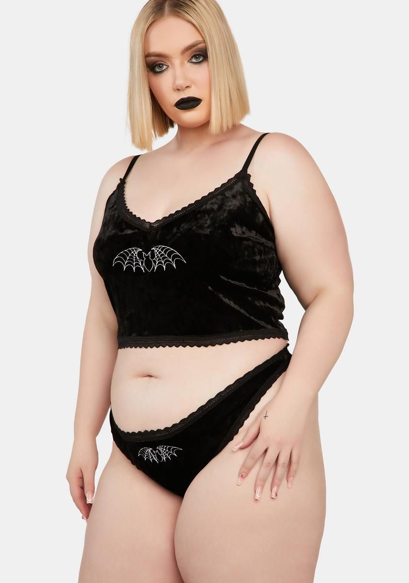 Plus Thirst For More Velvet Pajama Set sold by Dolls Kill product image thumbnail 2