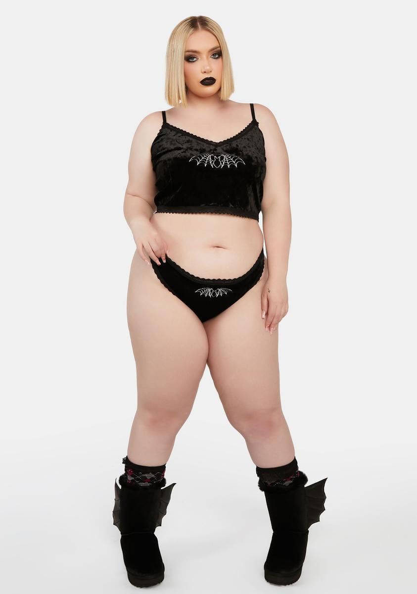 Plus Thirst For More Velvet Pajama Set sold by Dolls Kill product image thumbnail 3