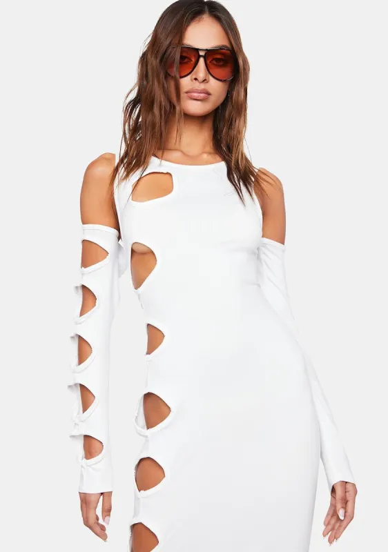 Icy Gala Event Maxi Dress sold by Dolls Kill