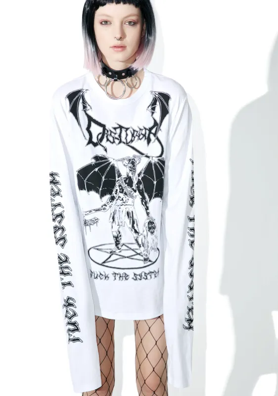 FTS Long Sleeve Tee sold by Dolls Kill