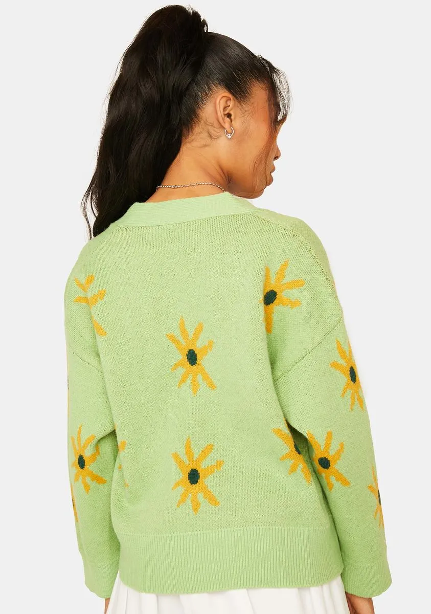 Watch Me Bloom Knit Cardigan sold by Dolls Kill product image thumbnail 4