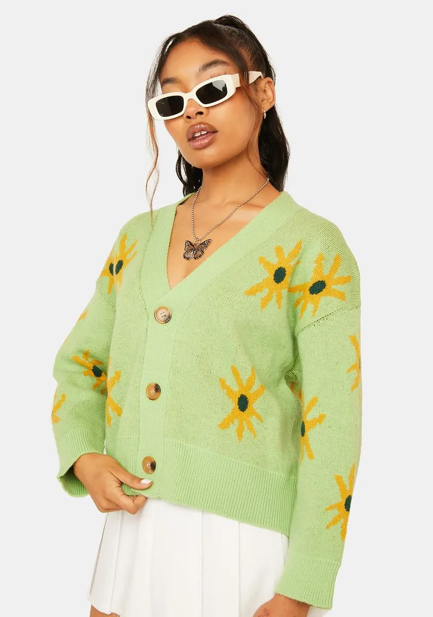 Watch Me Bloom Knit Cardigan sold by Dolls Kill product image thumbnail 2