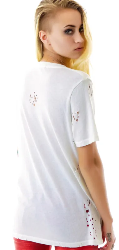 Hot Tramp Crew Tee sold by Dolls Kill