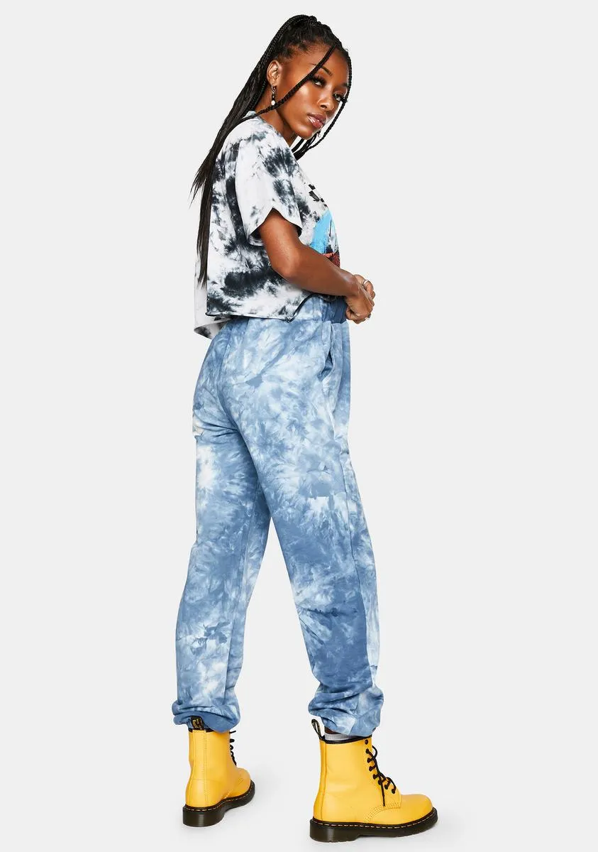 Tie Dye Authentic Track Pants sold by Dolls Kill product image thumbnail 4