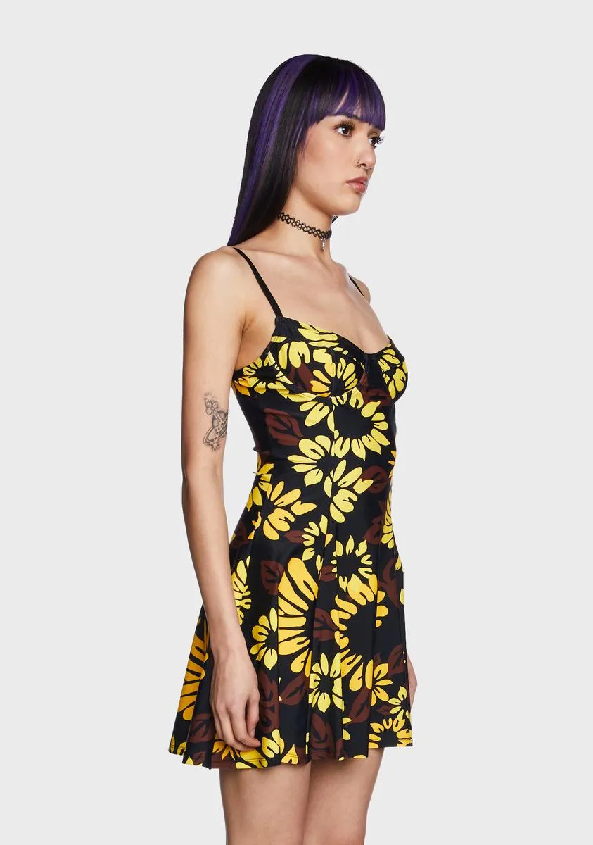 Sunshowers Mini Dress sold by Dolls Kill product image thumbnail 3