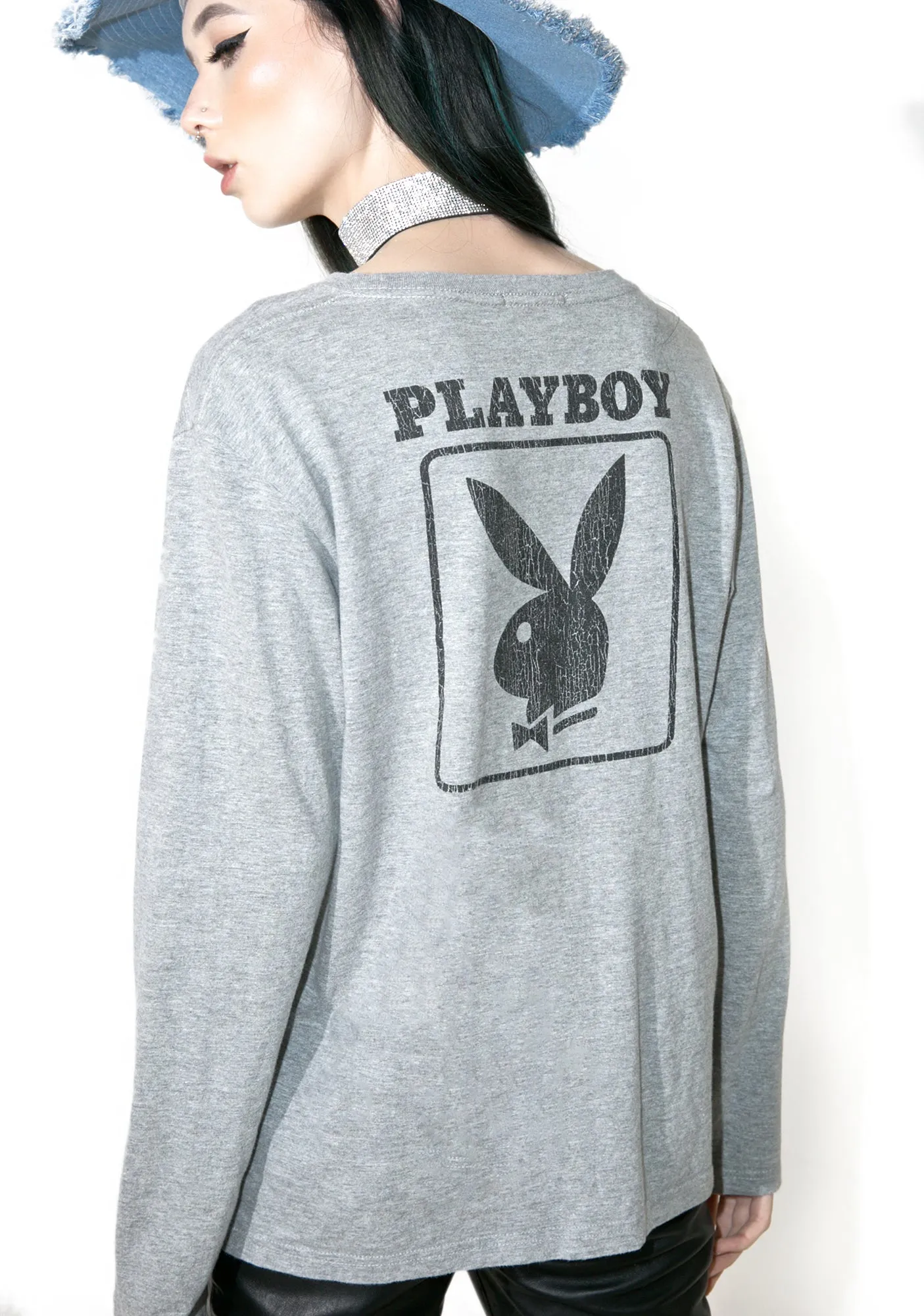 Vintage Playboy Long Sleeve Tee sold by Dolls Kill product image thumbnail 2