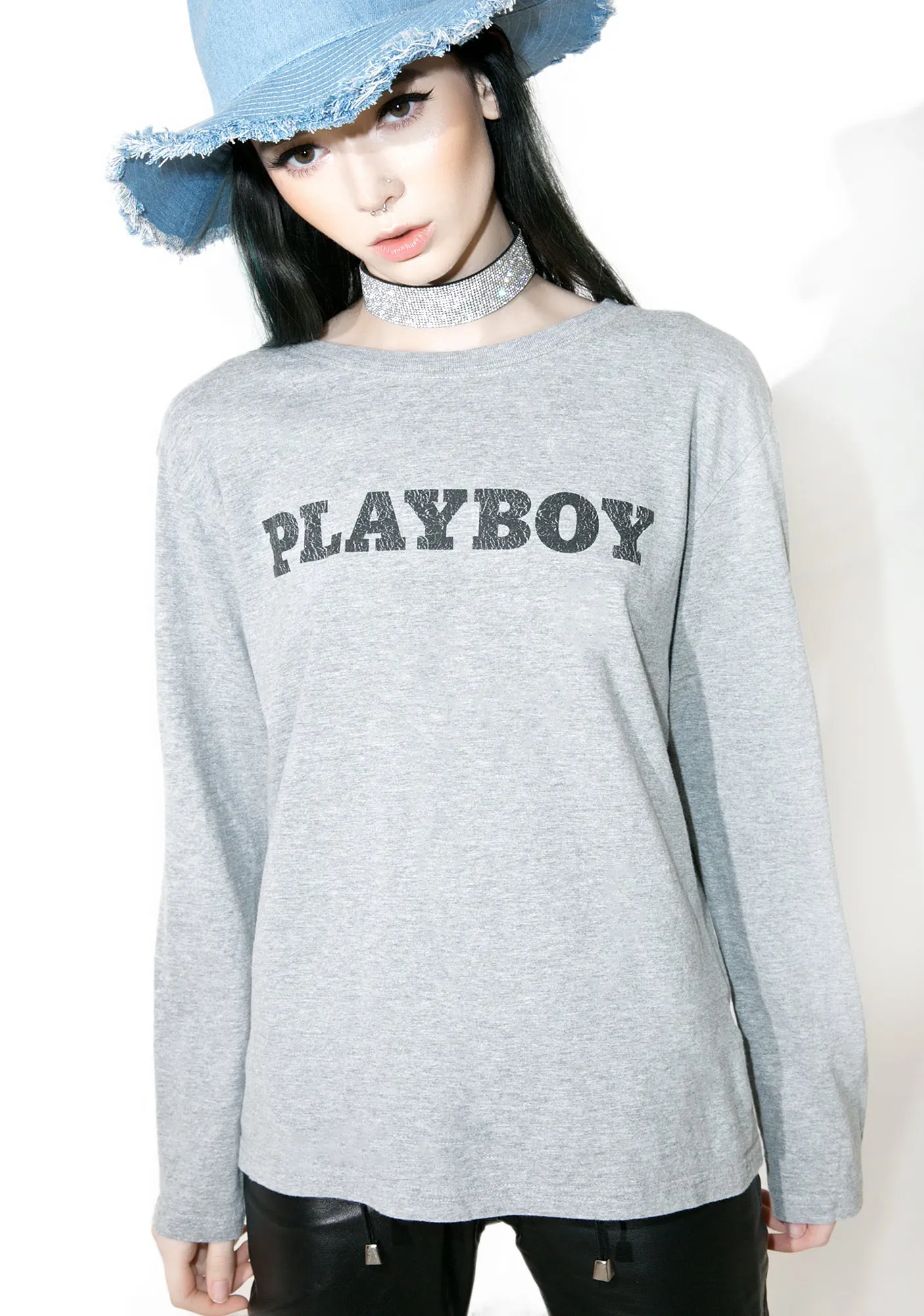 Vintage Playboy Long Sleeve Tee sold by Dolls Kill product image thumbnail 3