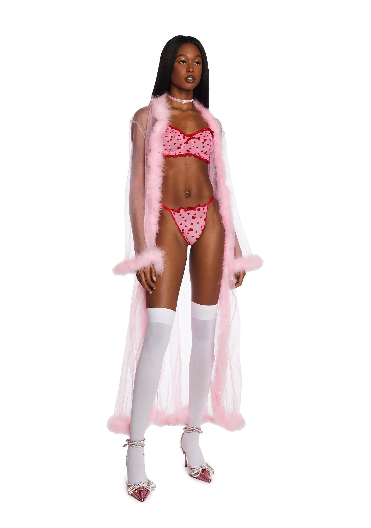 Candy Feelin' Lovesick Thong Panties sold by Dolls Kill product image thumbnail 2
