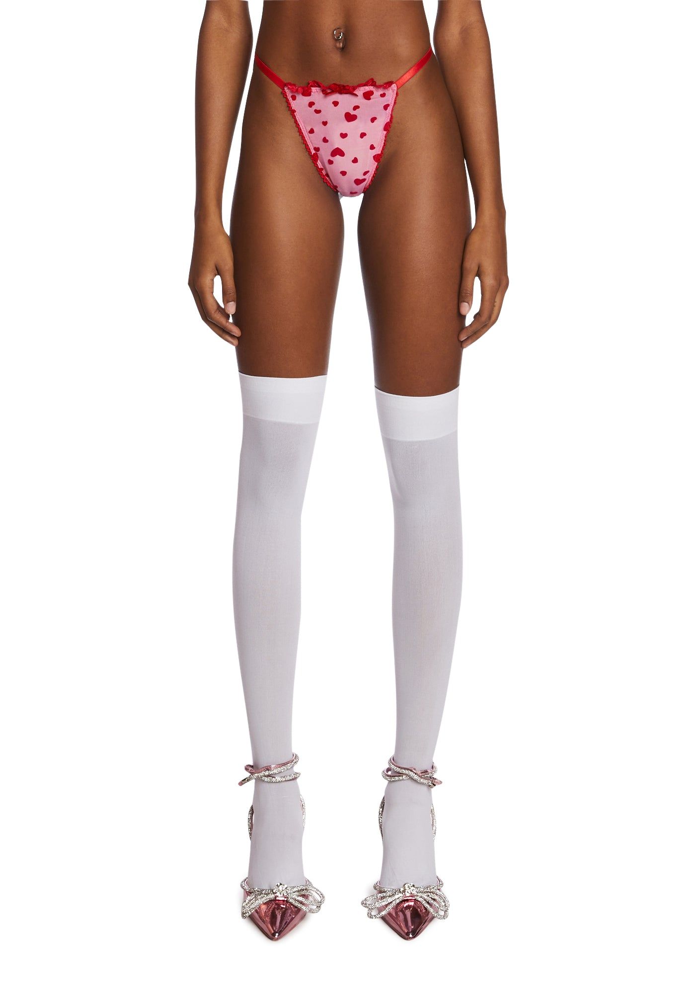 Candy Feelin' Lovesick Thong Panties sold by Dolls Kill