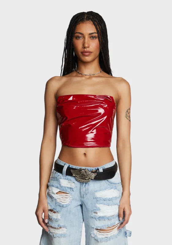 Big Talk Tube Top sold by Dolls Kill