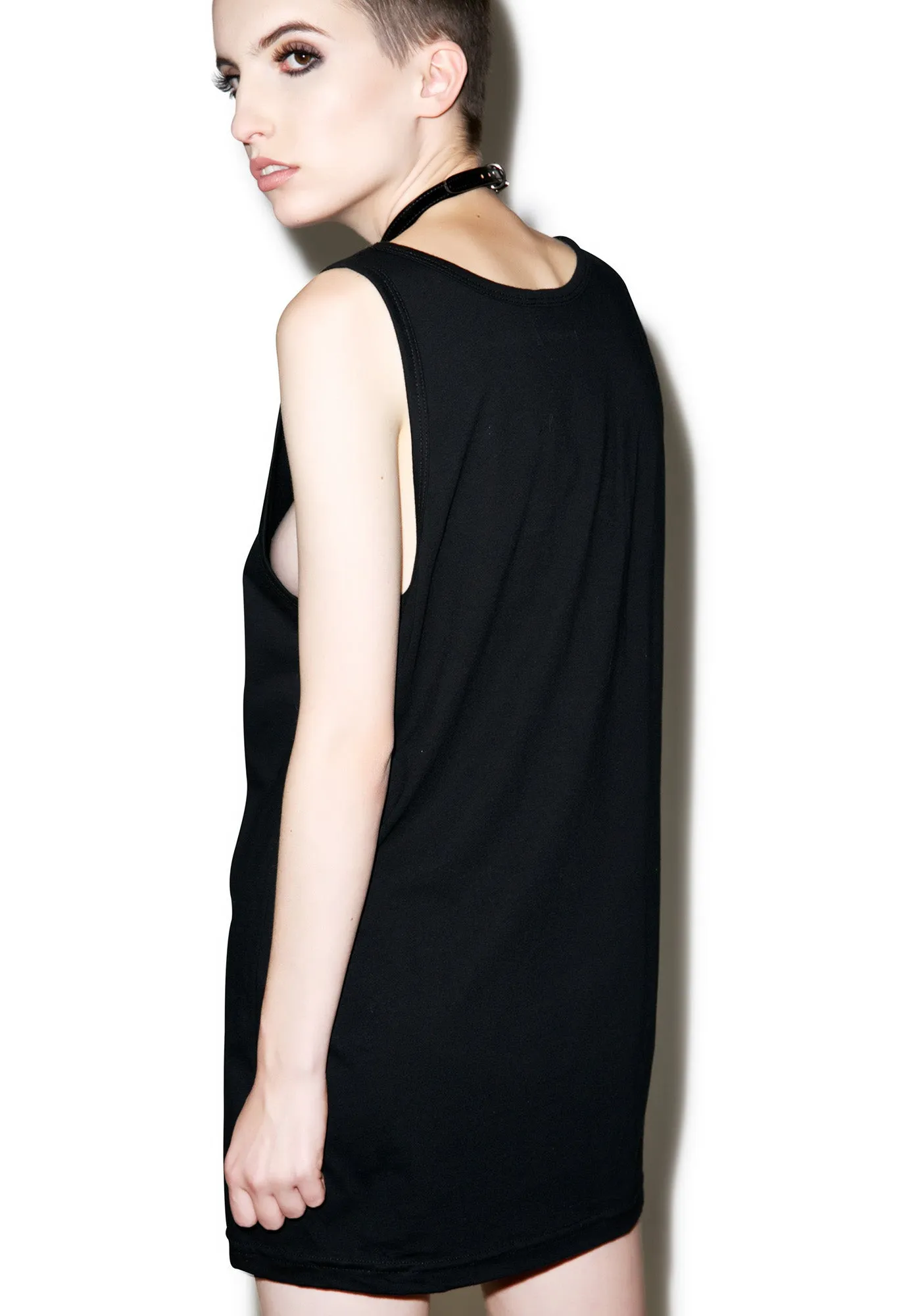 Grow A Pair Muscle Tank Top sold by Dolls Kill product image thumbnail 3