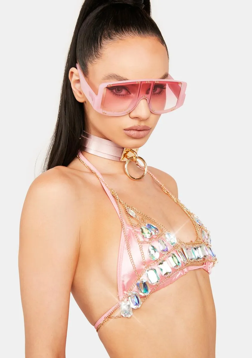 You're A Gem Chain Bra sold by Dolls Kill product image thumbnail 2
