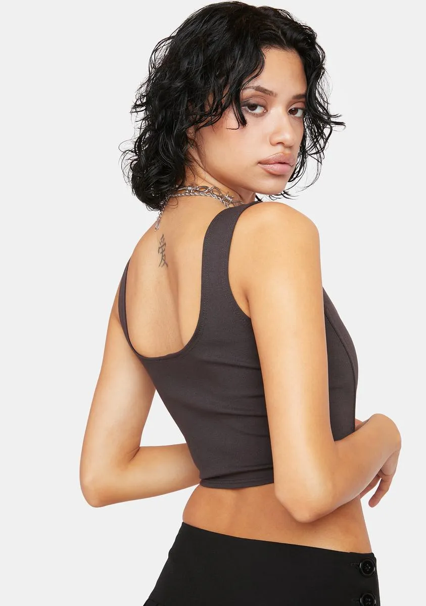 Total Judgement Corset Crop Top sold by Dolls Kill product image thumbnail 4