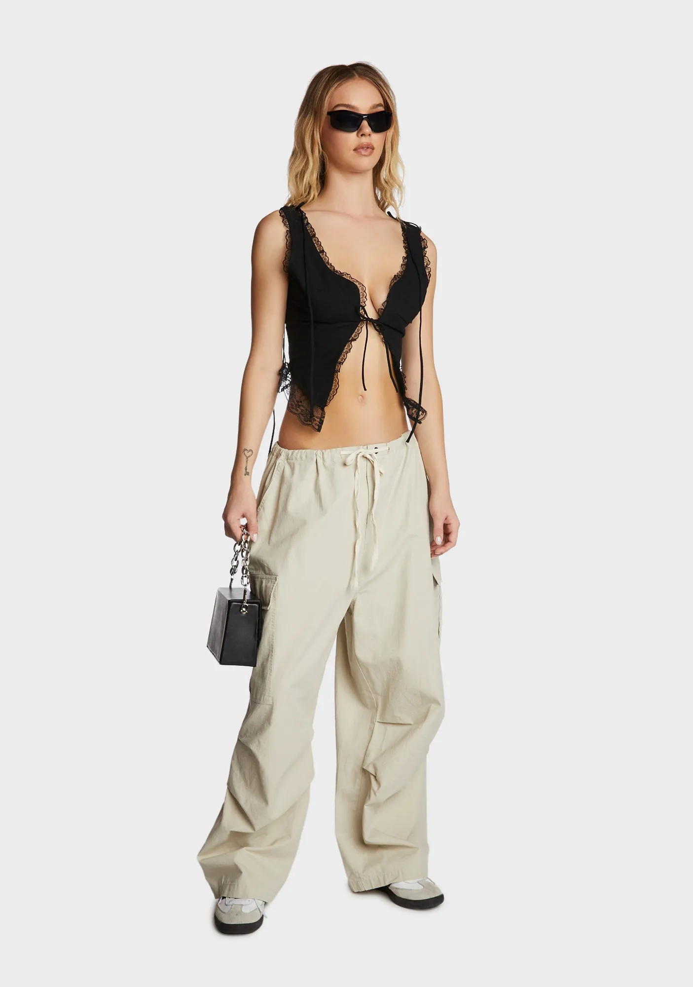 Utility Cargo Pants sold by Dolls Kill product image thumbnail 5