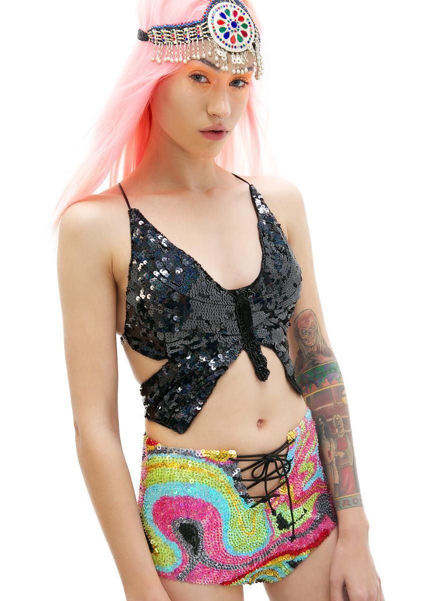 Butterfly Top sold by Dolls Kill product image thumbnail 3