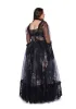 Plus Dance With Death Maxi Dress - Floral sold by Dolls Kill