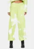 Green Apple Tie Dye Sweatpants sold by Dolls Kill
