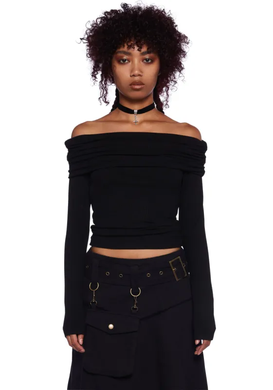 Rustic Soul Long Sleeve Top - Black sold by Dolls Kill