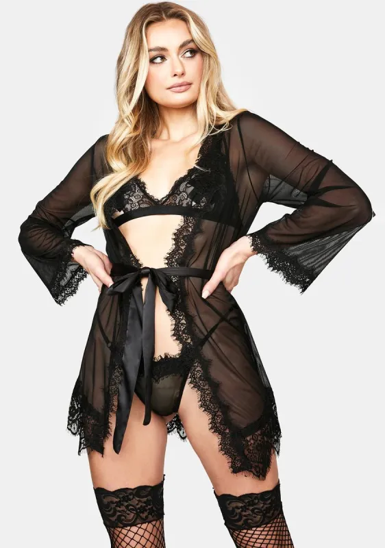 Provence Sheer Robe sold by Dolls Kill