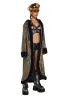Gold Disco Fusion Hooded Duster sold by Dolls Kill