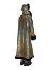Gold Disco Fusion Hooded Duster sold by Dolls Kill