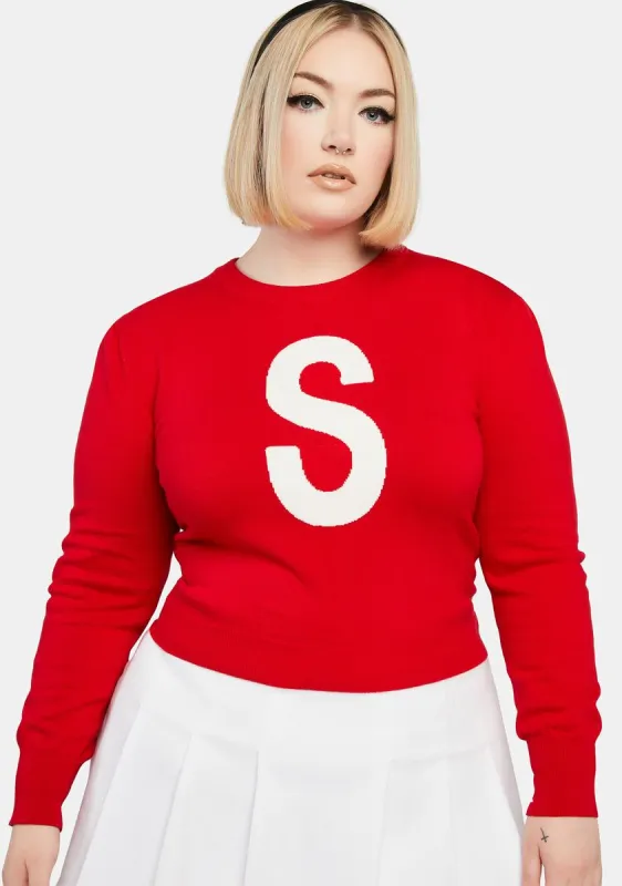 Plus My Own Drum Jacquard Sweater sold by Dolls Kill