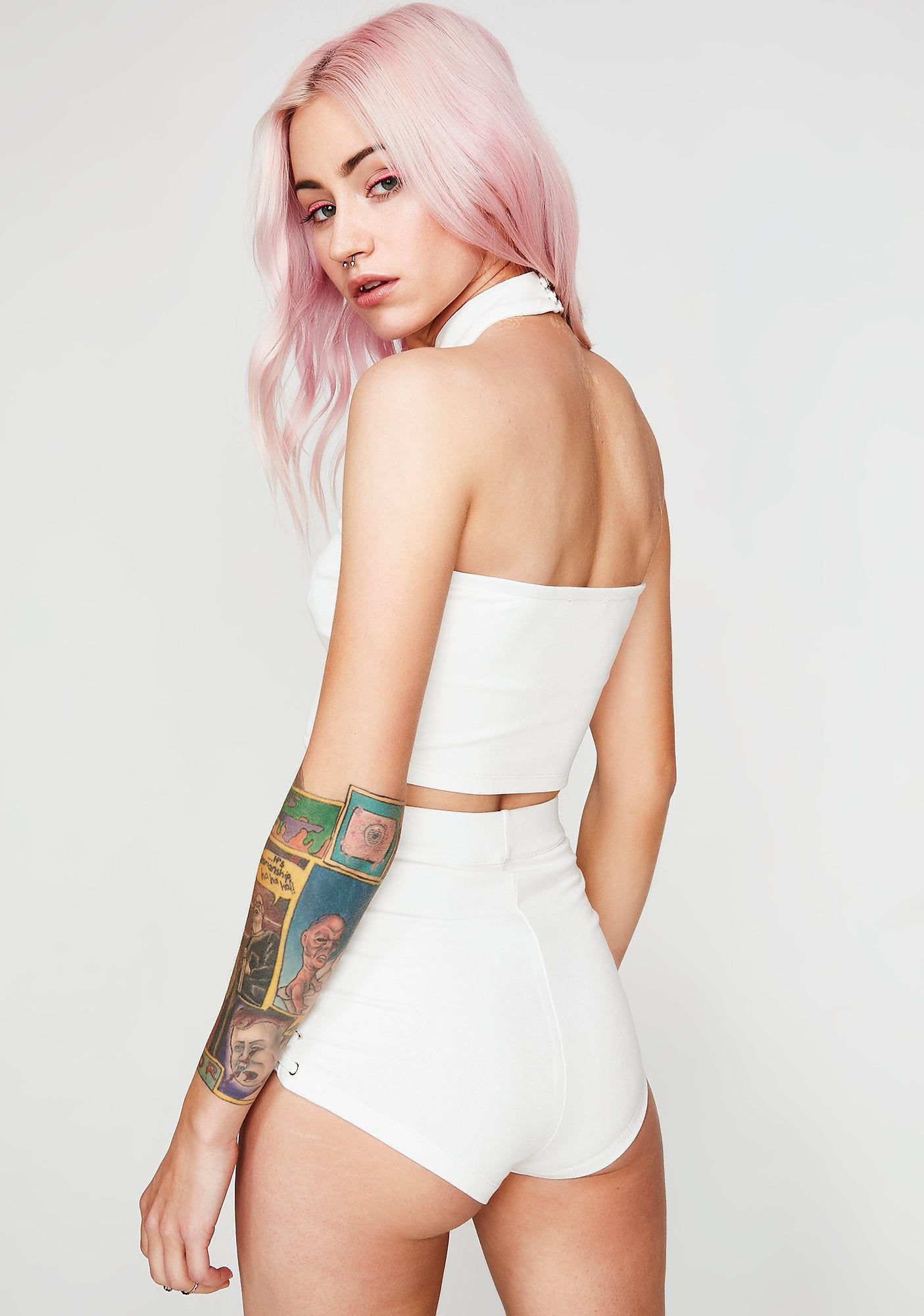 Icy Bass Head Short Set sold by Dolls Kill product image thumbnail 4