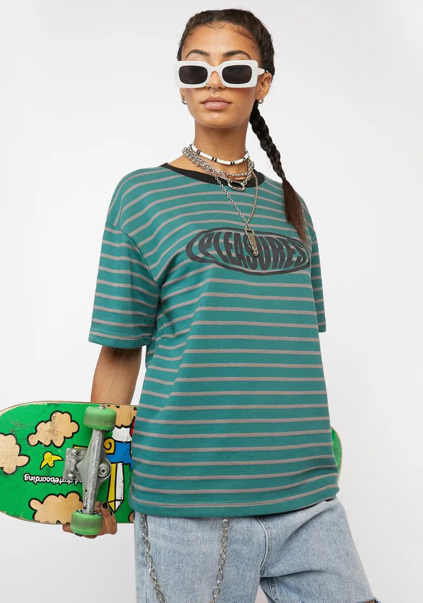 Sports Striped Graphic Tee sold by Dolls Kill product image thumbnail 2