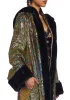 Gold Disco Fusion Hooded Duster sold by Dolls Kill