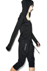 Deko Cropped Joggers sold by Dolls Kill